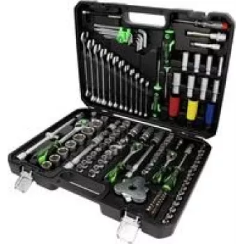 Set di chiavi a bussola KS Tools 512.0132 con attacco da 1/4 di pollice, 3/8 di pollice e 1/2 pollice