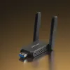 Adattatore USB Wi-Fi MERCUSYS MA72XH AX1800 con antenne High-Gain, USB-A Plug-and-Play