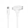 HYPER HyperJuice cavo USB USB 2.0 1,5 m USB-C USB-C/Lightning bianco