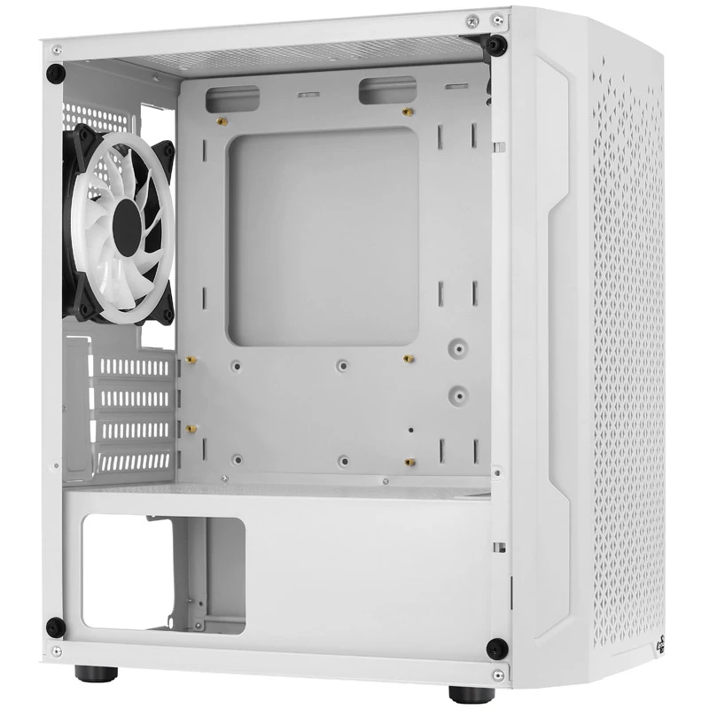 Case ATX AEROCOOL TRINITY MINI FRGB MICRO MINI TOWER CON PANNELLO IN VETRO (BIANCO)