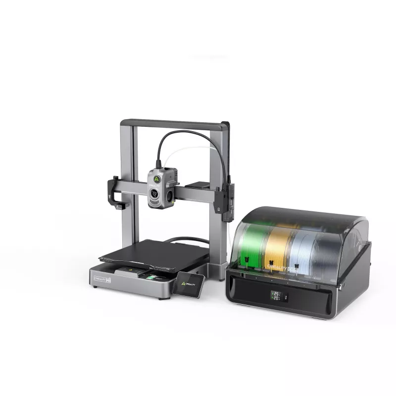 Stampante 3D Creality Hi Combo doppio estrusore alta precisione