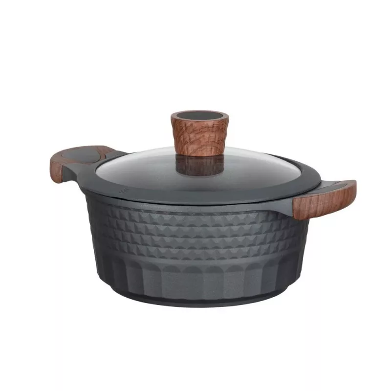 Pentola Resto Kitchenware Capella 2,6 L rotonda nero legno