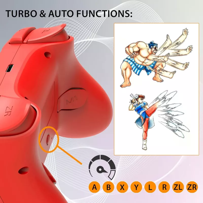 Subsonic Wireless LED Controller rosso per Switch
