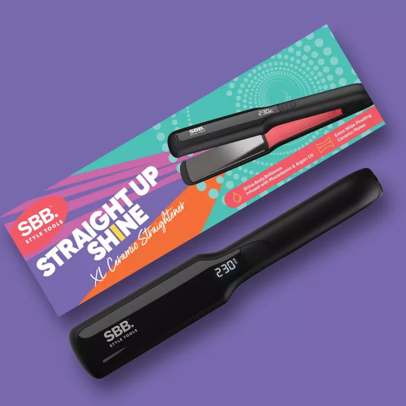 SBB SBST-2000-EU Straight Up Shine XL piastra per capelli in ceramica