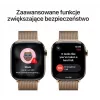 Apple Watch GPS + Cellular 46mm cassa in titanio oro cinturino Milanese Loop oro S/M