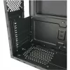 LC Power Classic 7040B - MDT - ATX - senza alimentatore - nero, alluminio spazzolato / nero - USB/audio