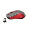 Mouse ottico wireless ESPERANZA EM131R 2,4 GHz, 1600 DPI, ambidestro, ricevitore nano USB, 6 tasti, grigio
