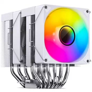 Dissipatore CPU Jonsbo CR-1400 DV2 bianco con ventola da 140 mm