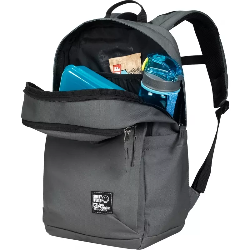 Zaino Jack Wolfskin Smileyworld – verde/grigio, 22 L
