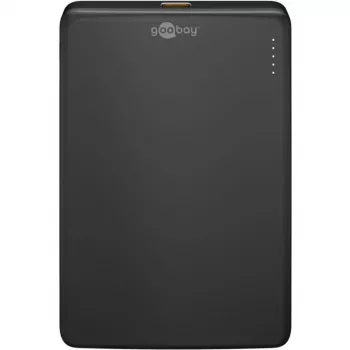 Goobay powerbank wireless magnetica | 70182 | 5000 mAh | USB-C | nero