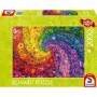 Farbenwirbel-Blüten, puzzle 2000 pezzi