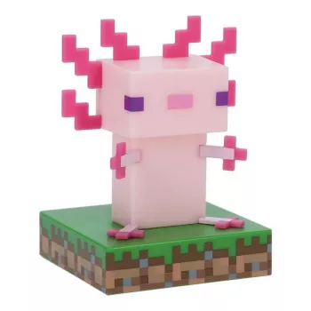 Luce Paladone Minecraft Axolotl Icon