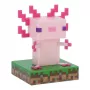 Luce Paladone Minecraft Axolotl Icon