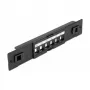 Patch panel Keystone 6 porte DeLOCK 66819