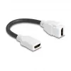 Cavo HDMI DeLOCK 90684 HDMI tipo A standard 0,2 m bianco