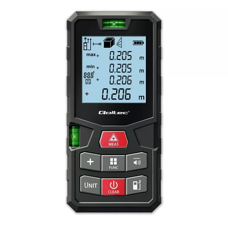 Distanziometro laser con livella 120m