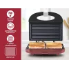 Tostapane Beper P101TOS010, tostapane elettrico 2 fette con controllo di doratura regolabile