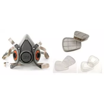 Semimaschera riutilizzabile 3M 6002 C1+R – protezione antiparticolato