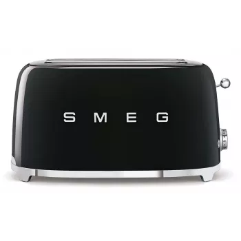 Smeg - Tostapane TSF02 4 fette - nero/laccato/LxAxP 41x20,8x21,5 cm/6 livelli di tostatura/1500W