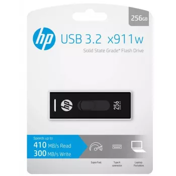 HP x911w chiavetta USB 256 GB USB Type-A 3.2 Gen 1 (3.1 Gen 1) nero