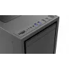 Gembird Fornax K500 case per computer ATX, Midi-Tower, nero