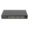 Switch unmanaged LANBERG RSGE-24P-2GE-2S-360 con 24 porte Ethernet RJ-45