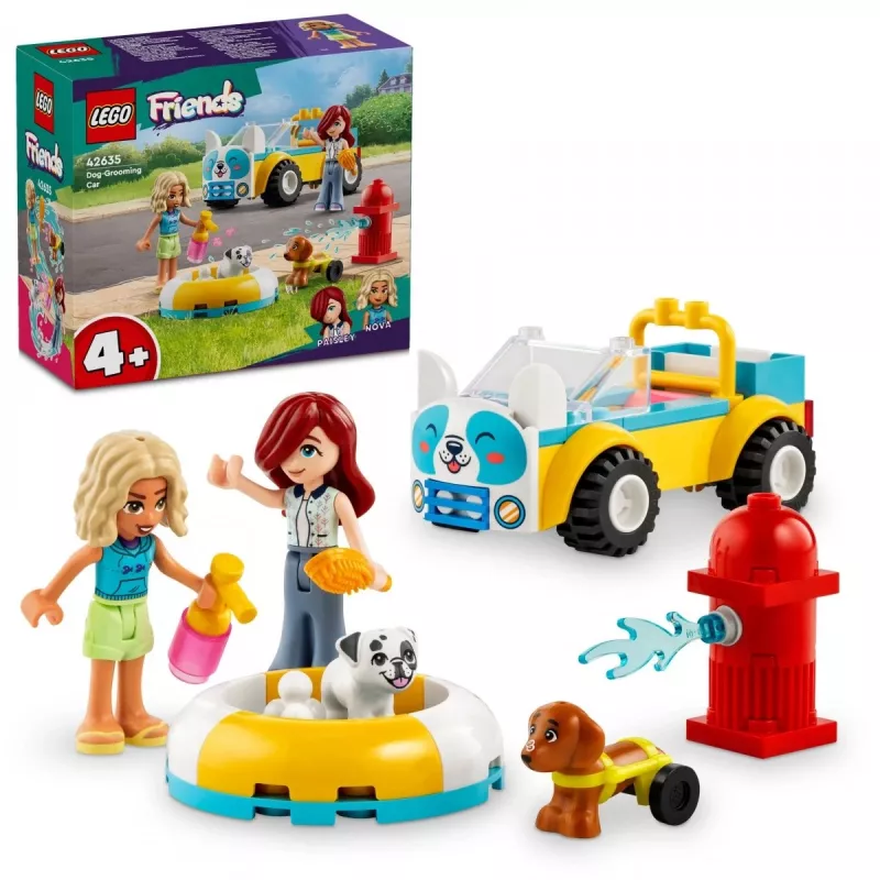 LEGO® Friends Auto per toelettatura cani, set di gioco con veicolo 42635