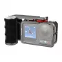 Custodia di protezione in metallo con impugnatura Puluz per DJI Osmo Action 5 Pro / Action 4 / Action 3