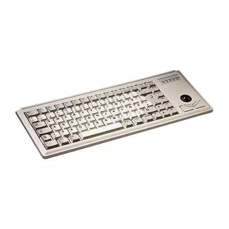 CHERRY TAS G84-4400 con filo layout US grigio chiaro TRACKBALL USB