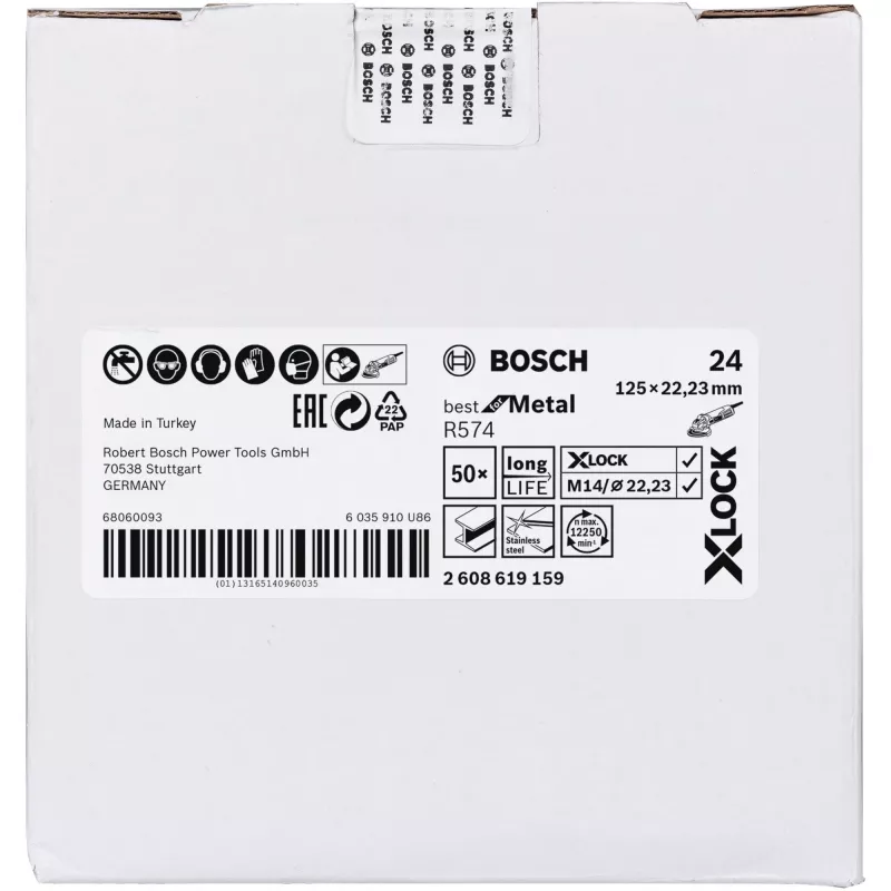 Bosch 2 608 619 159 accessorio smerigliatrice angolare disco abrasivo