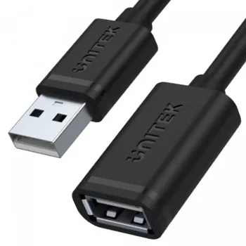 Cavo USB UNITEK Y-C447GBK 0,5 m USB 2.0 nero