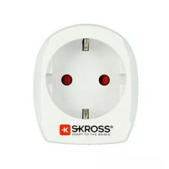 SKROSS Europa verso USA - Kit adattatore alimentazione - spina euro, CEI 23-16/VII / CEE 7/3 (SCHUKO)