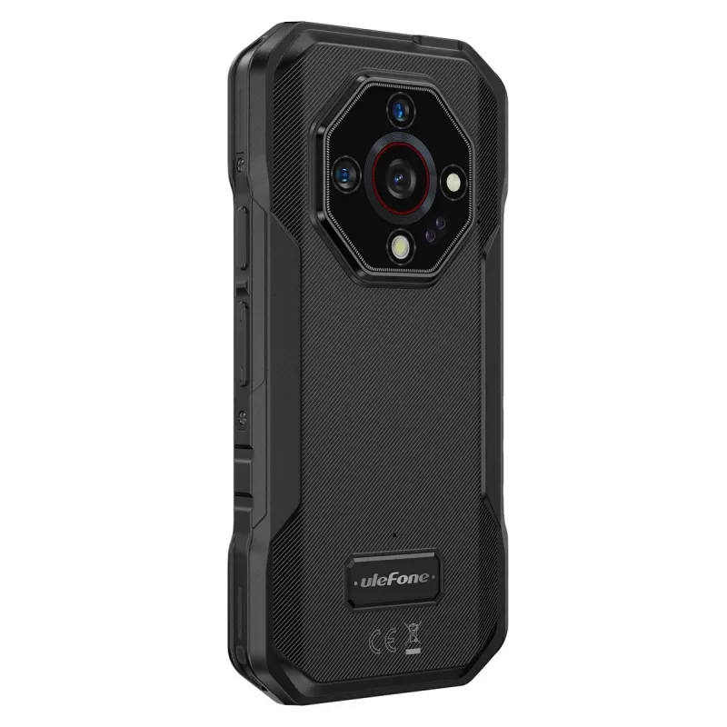 Ulefone Armor X32 UF-AX32/BK smartphone, 5,65 pollici, 6 GB RAM, 128 GB, Android 14, 5500 mAh, Future Black