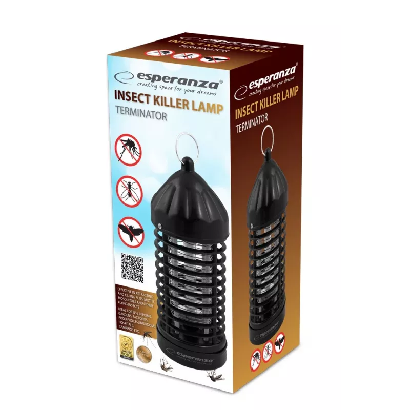 Lampada LED UV per insetti Esperanza Terminator EHQ005