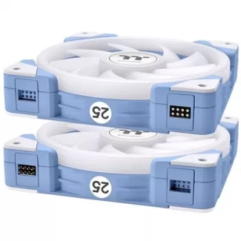 Thermaltake SWAFAN EX14 ARGB 140mm confezione da 3 ventole per case - blu ortensia