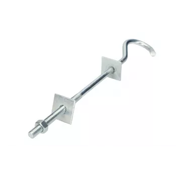 Gancio per cavi Extralink Hook per staffa di sospensione 12/230mm M12 argento
