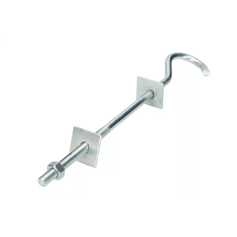 Gancio per cavi Extralink Hook per staffa di sospensione 12/230mm M12 argento