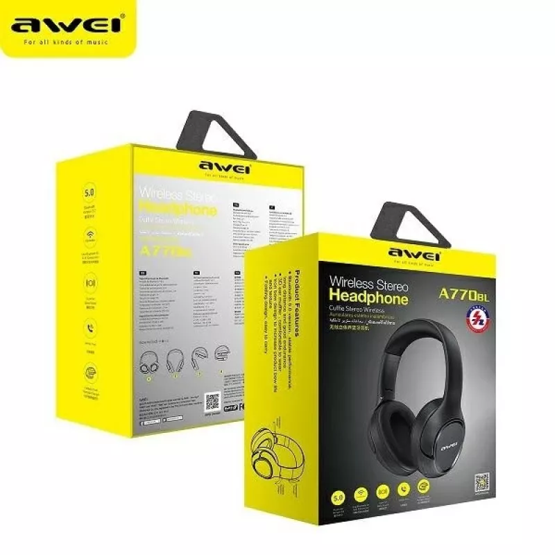 Cuffie Bluetooth Awei A770BL