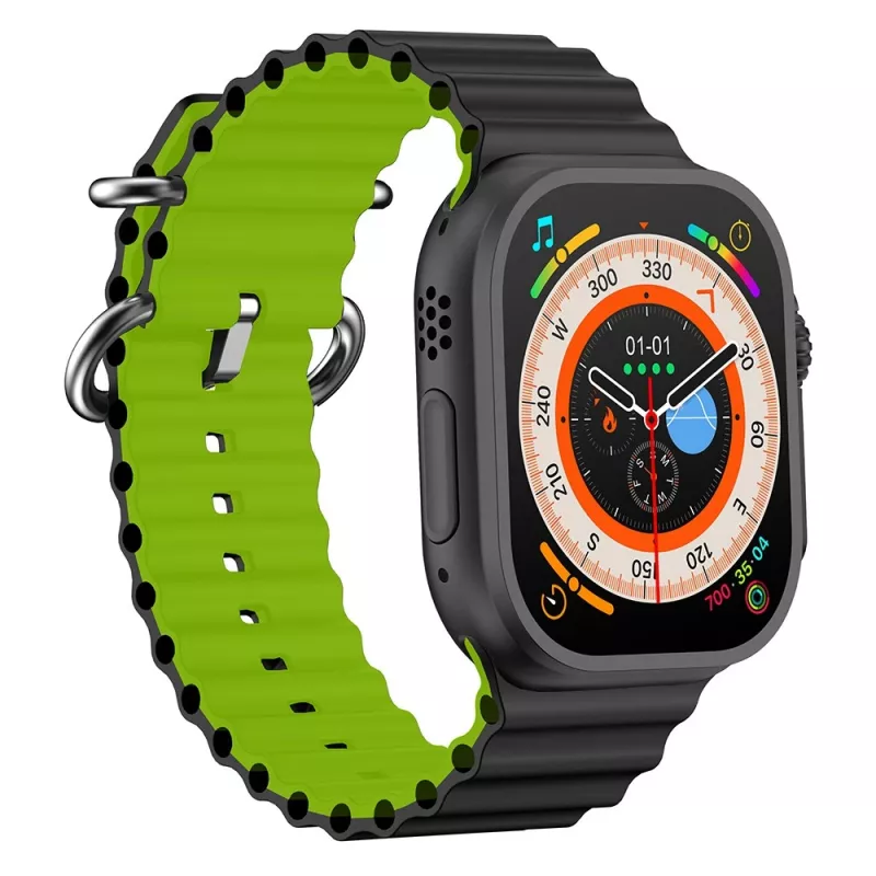 Smartwatch Fusion MT872 Bluetooth Calling impulso pressione sangue ossigeno nel sangue