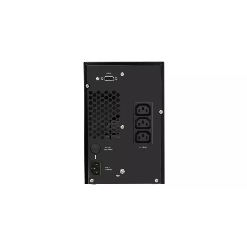 Infosec E4 Value 1000 gruppo di continuità (UPS) doppia conversione (Online) 1 kVA 3 uscite AC