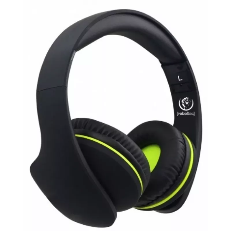 Cuffie Bluetooth circumaurali Rebeltec Viral - nero