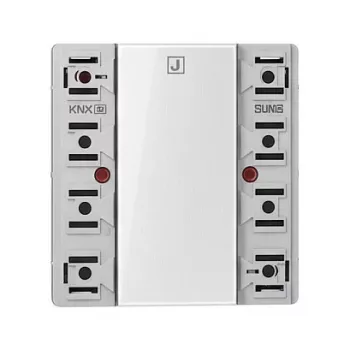 Jung LS 52921 ST modulo pulsante KNX universale, 2 moduli, F50, serie LS