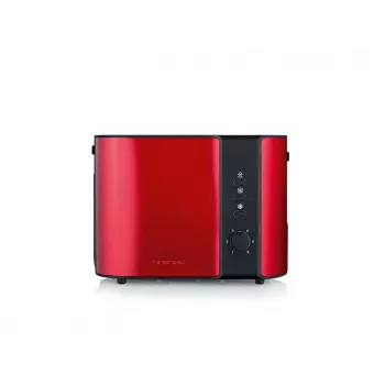 Tostapane Severin AT 2217 2 fette 800 W nero rosso
