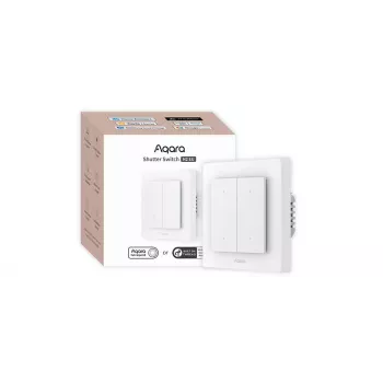 Interruttore intelligente per tapparelle Aqara DS-K02D – unità di controllo centrale per tapparelle (Thread, Zigbee, Bluetooth)