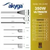 Alimentatore ATX Akyga AK-U4-350 Ultimate 350 W, 80 PLUS Bronze, PFC attivo, ventola 120 mm