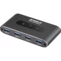 SpeaKa Professional switch USB 3.2 Gen 1 a 2 porte (USB 3.0) grigio (SP-13712096)