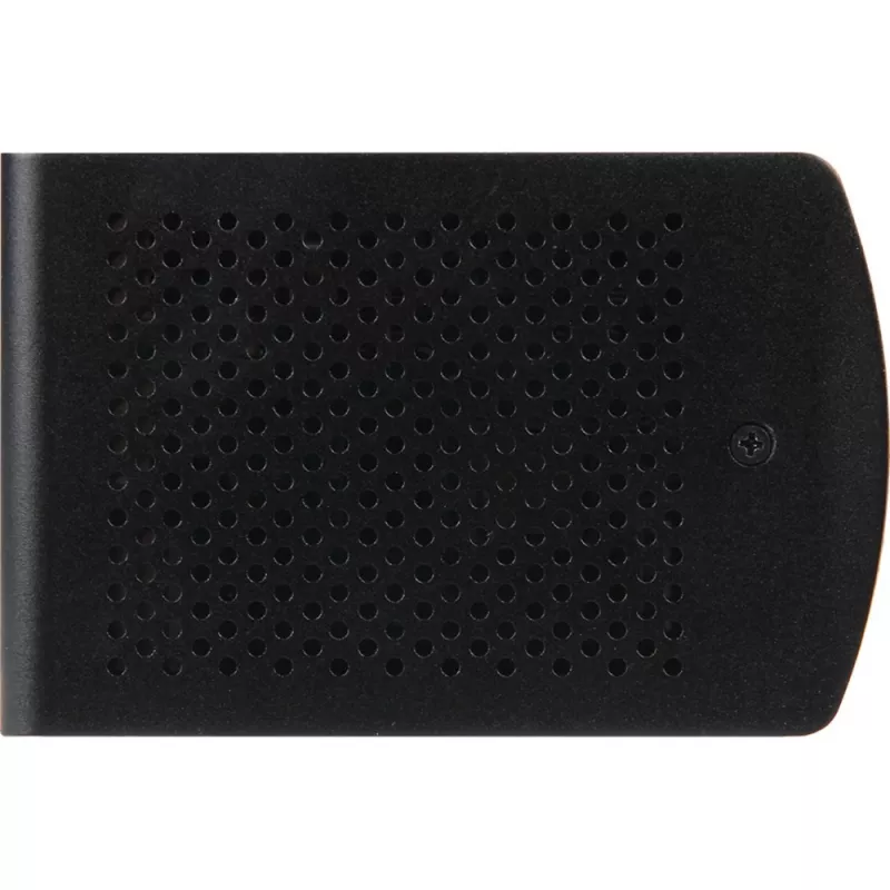 JOY-IT RPI CASE ALU06 - case per Raspberry Pi 4, alluminio, nero (RB-ALUCASEP4+06)