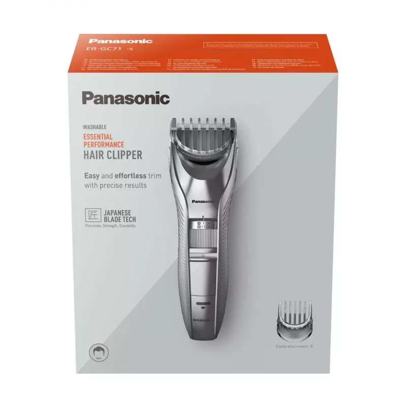 Tagliacapelli Panasonic ER-GC71 argento