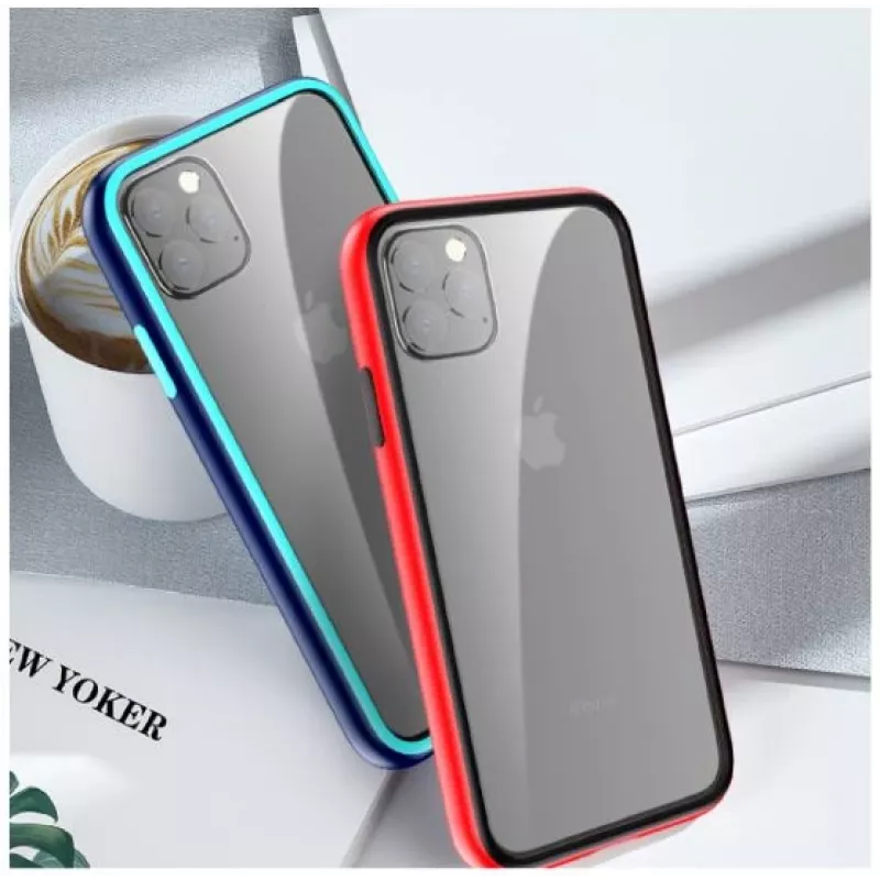 Custodia protettiva antiurto COMMA Joy per iPhone 11 Pro, rosso — cover protettiva ammortizzante