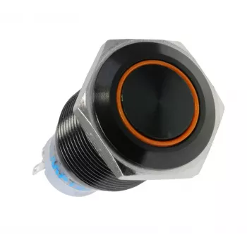 Parte case per computer Lamptron LAMP-SW1616L-H — acciaio nero, diametro 1,9 cm